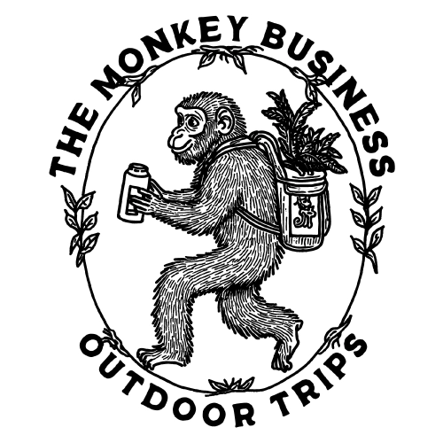 The Monkey Business Outdoor Trips logo